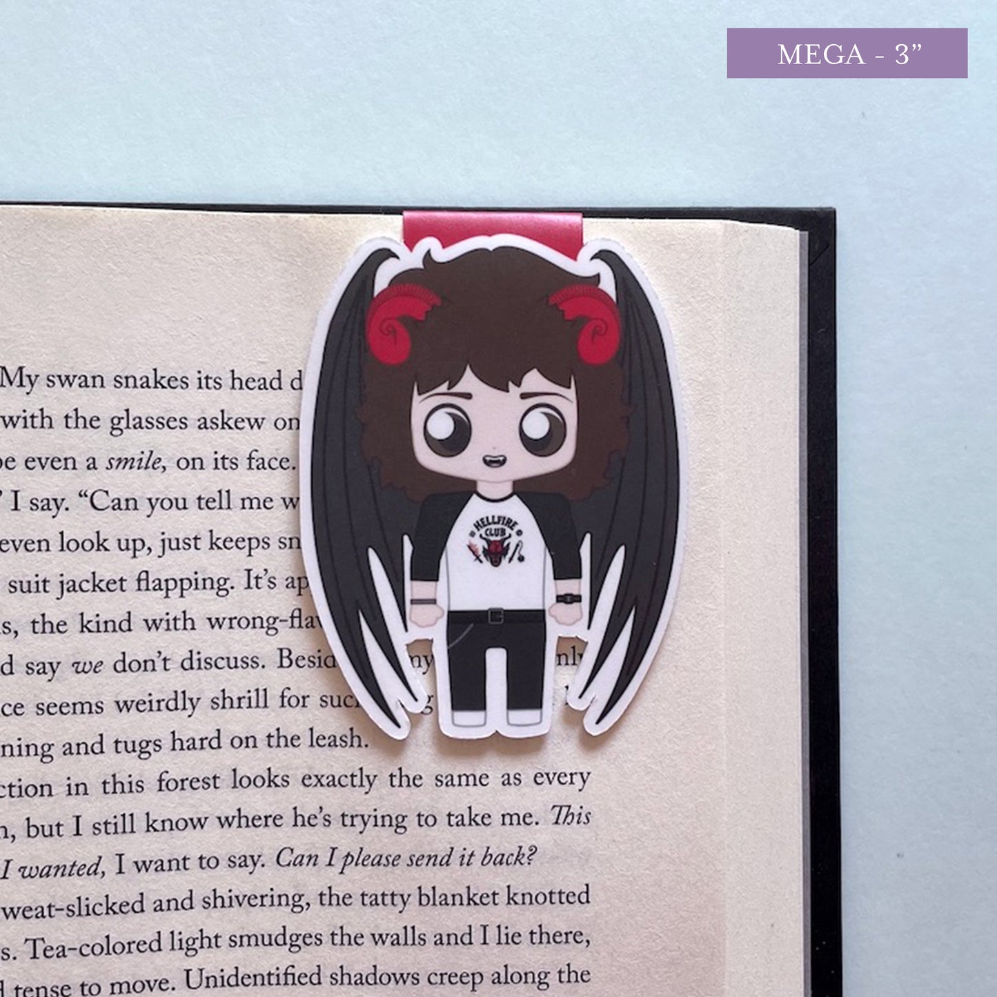 Vampire Magnetic Bookmark
