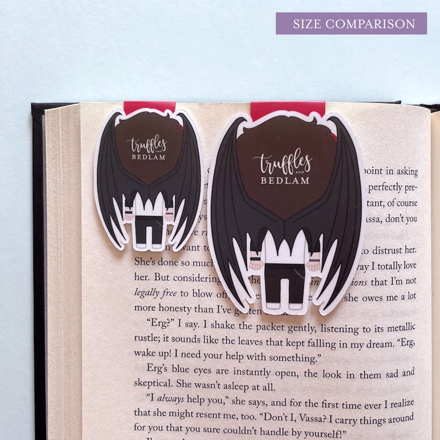 Vampire Magnetic Bookmark