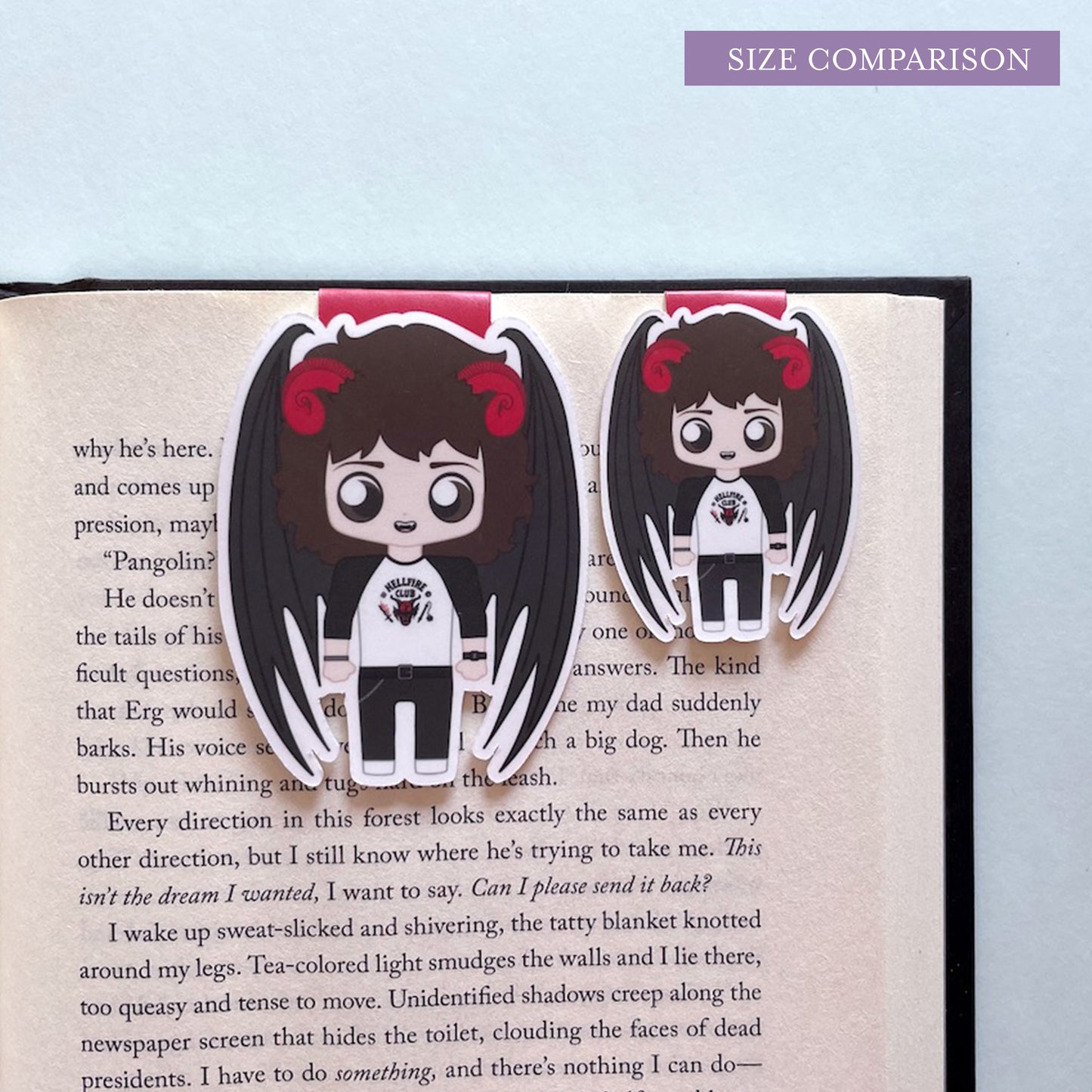Vampire Magnetic Bookmark