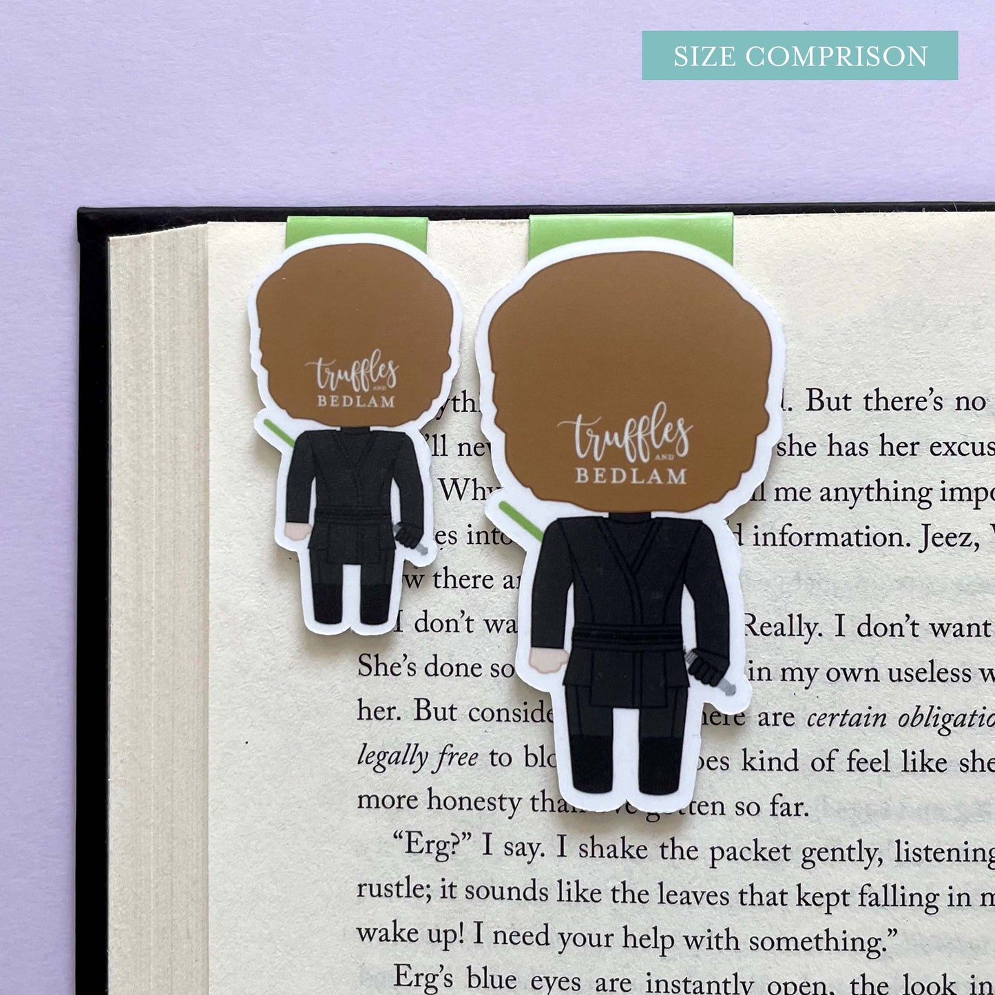 Luke Skywalker & Mara Jade "Legends" Magnetic Bookmark Set