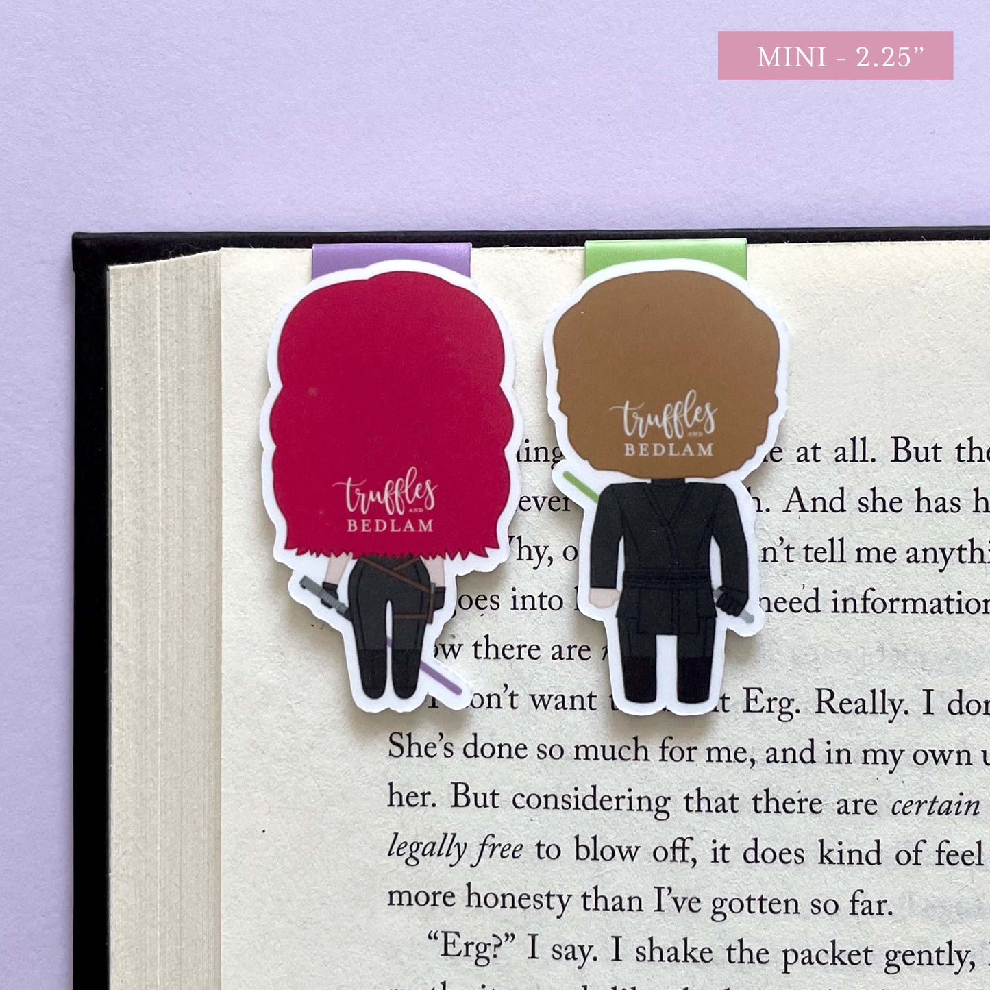 Luke Skywalker & Mara Jade "Legends" Magnetic Bookmark Set