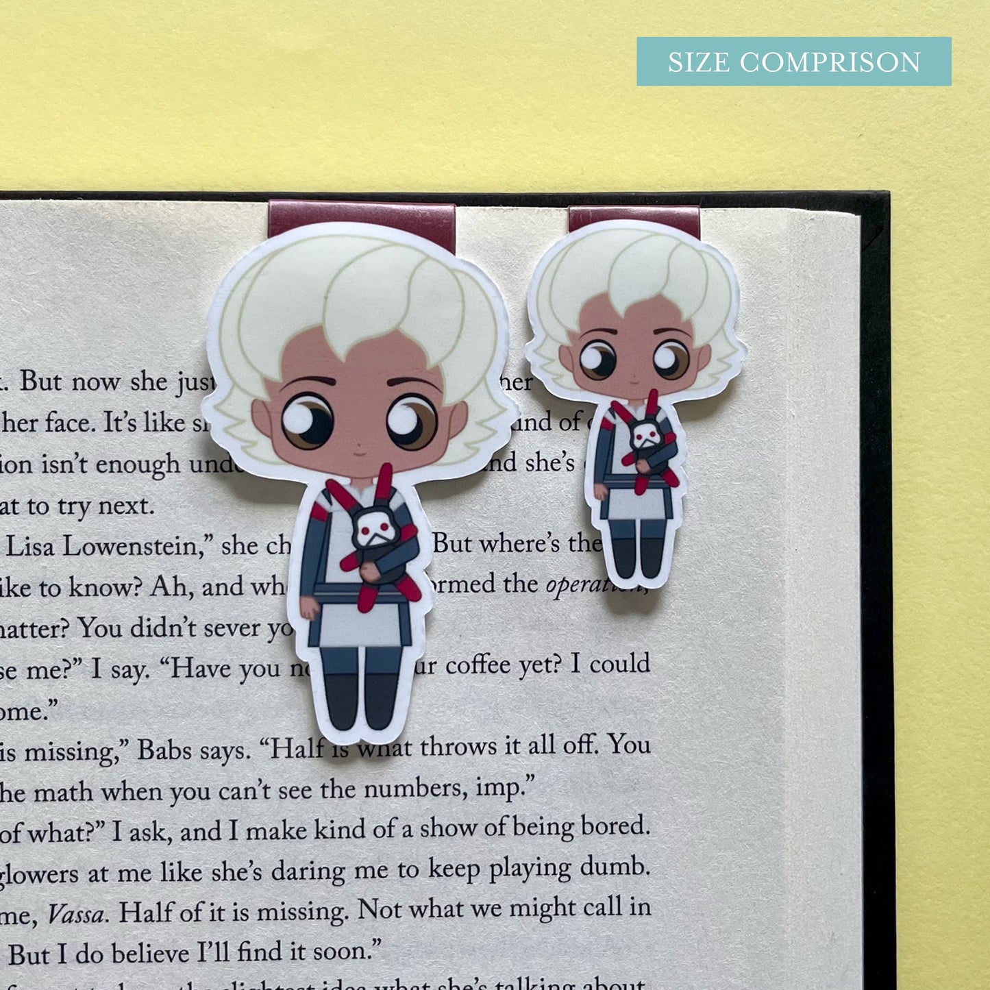 Bad Batch "Omega and Lula" Magnetic Bookmark