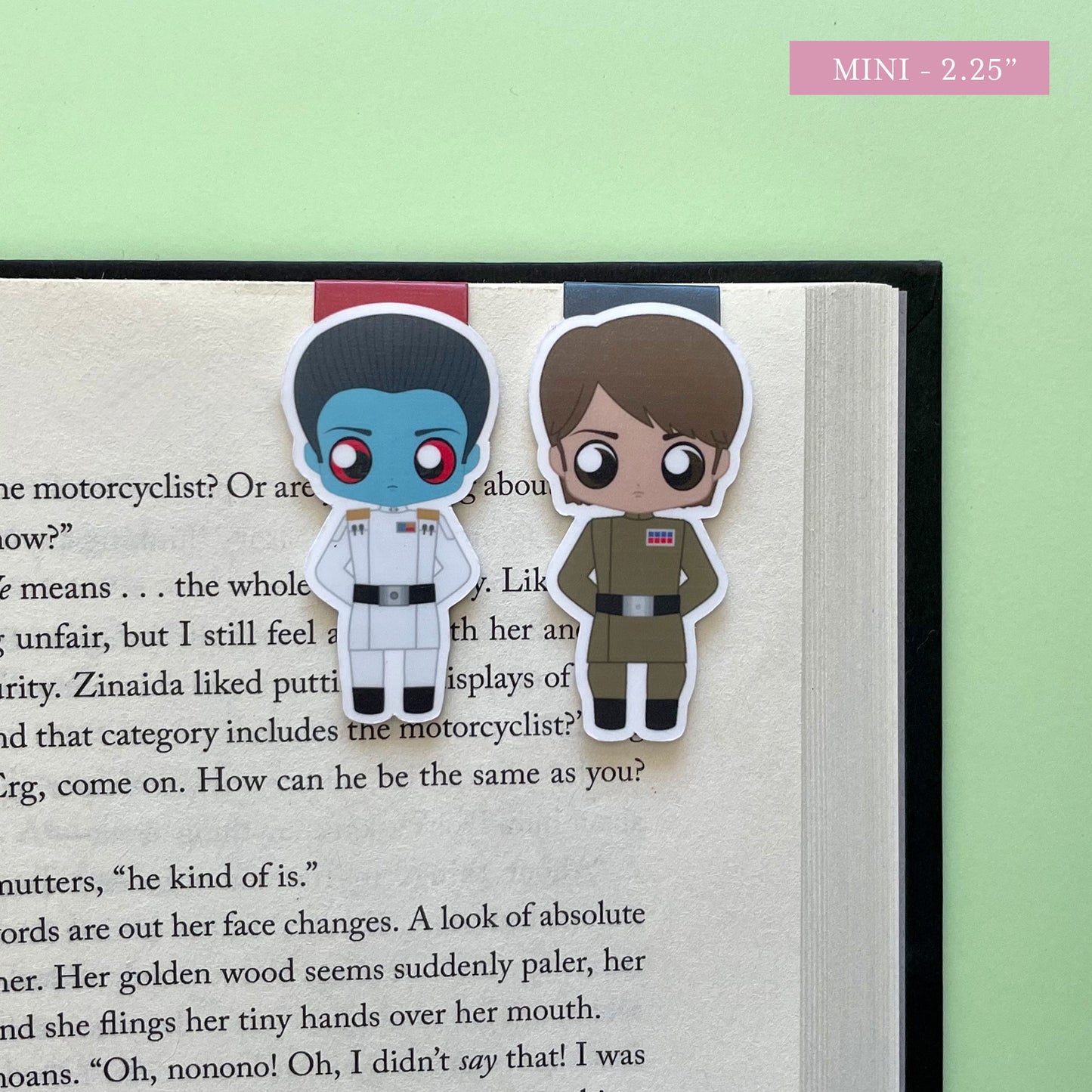 Thrawn & Eli Vanto "Thranto" Magnetic Bookmark Set