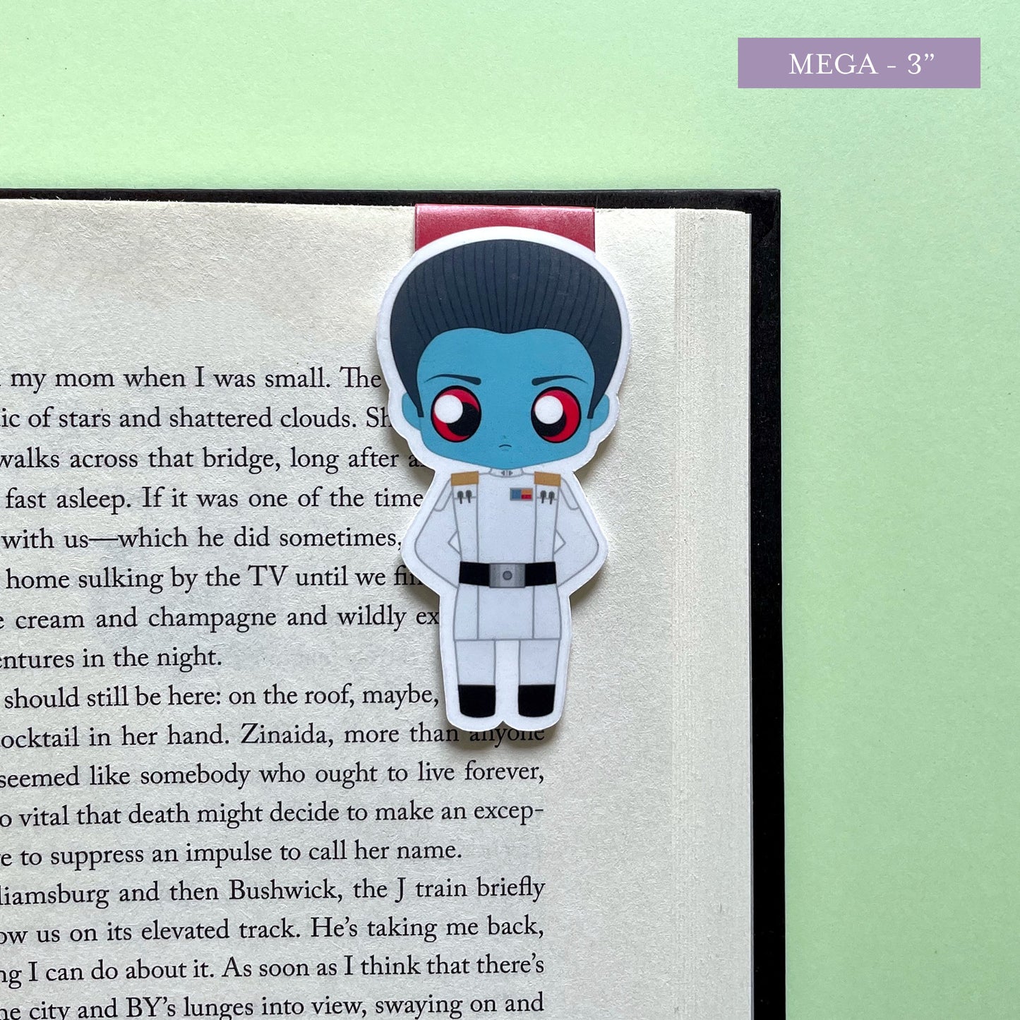 Grand Admiral Thrawn Magnetic Bookmark