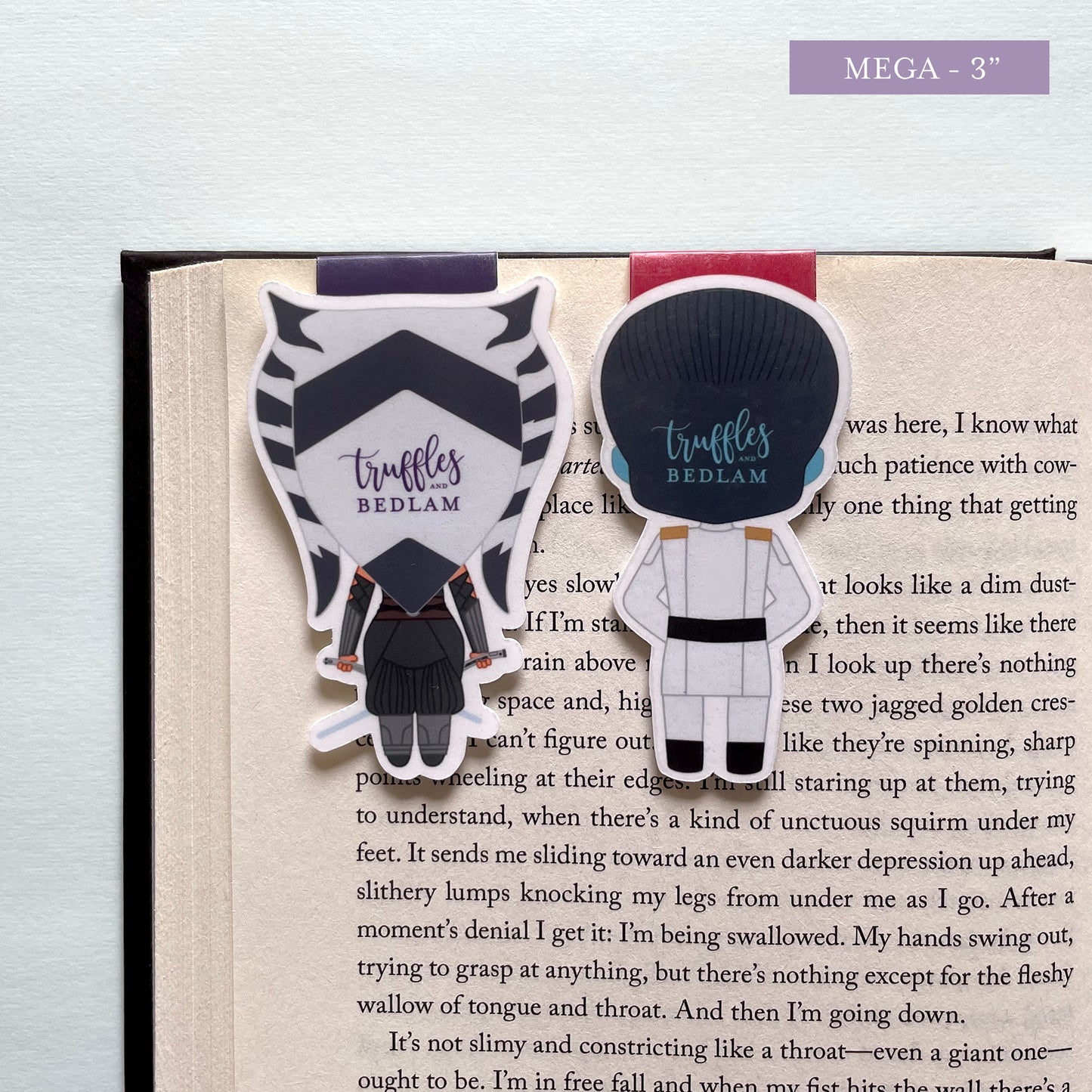 Space Wizards "Thrawn & Ahsoka" Magnetic Bookmark Set