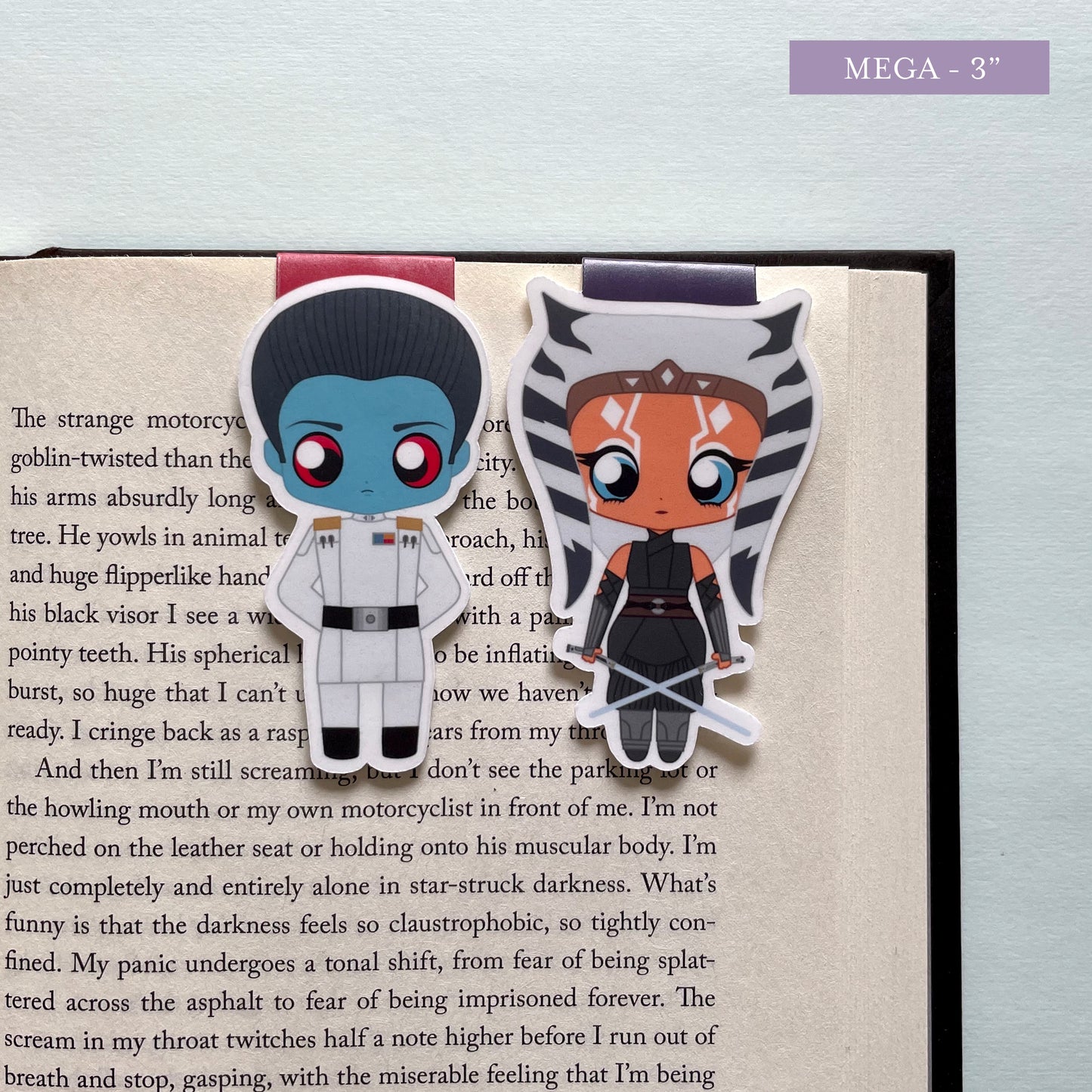 Space Wizards "Thrawn & Ahsoka" Magnetic Bookmark Set