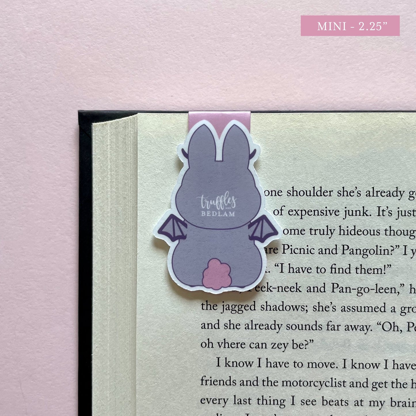 Cute Cryptids "Truffles" the Jackalope Magnetic Bookmark