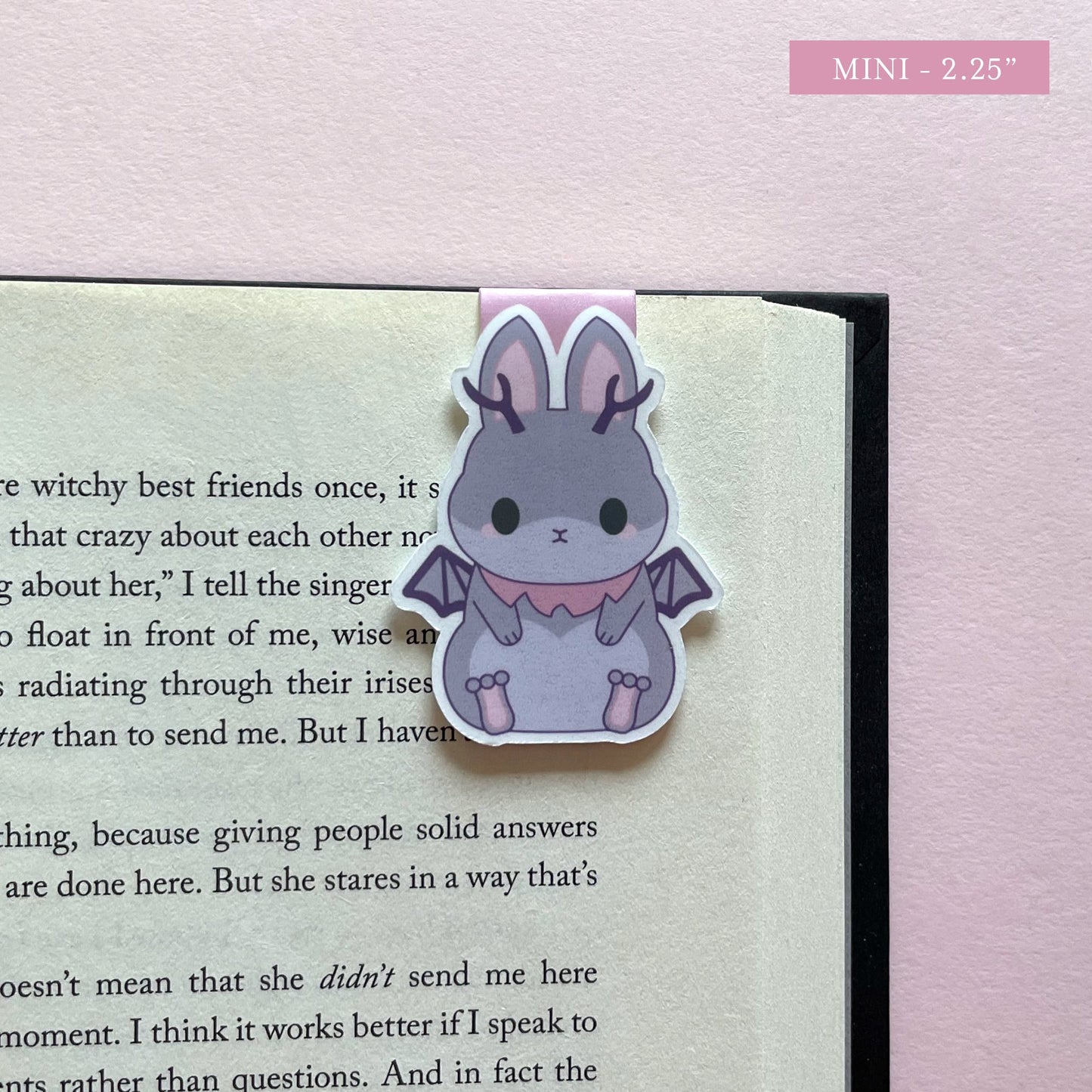 Cute Cryptids "Truffles" the Jackalope Magnetic Bookmark