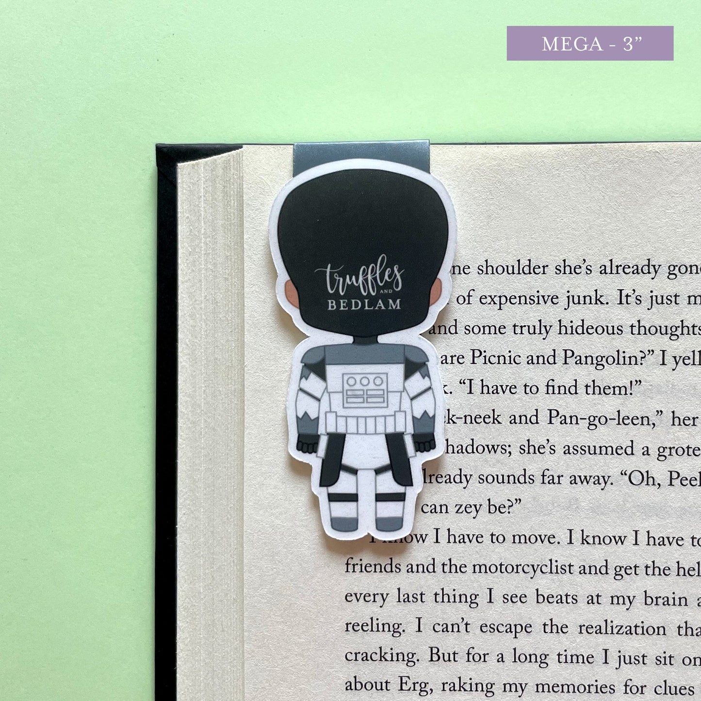 Space Wizards "Commander Wolffe" Magnetic Bookmark