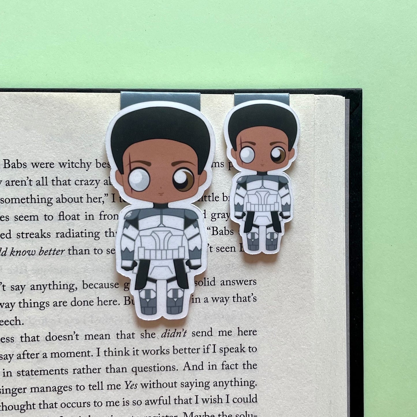 Space Wizards "Commander Wolffe" Magnetic Bookmark