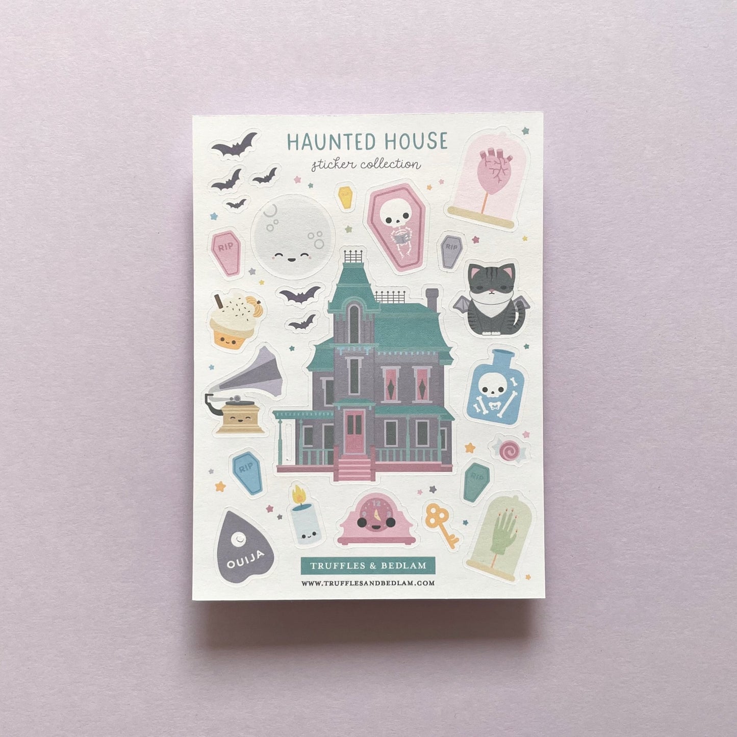 Haunted House Sticker Sheet