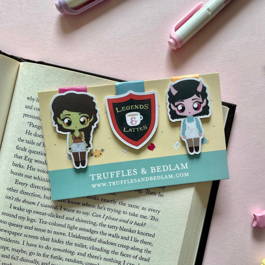 Legends & Lattes Bookmark Trio - Viv & Tandri