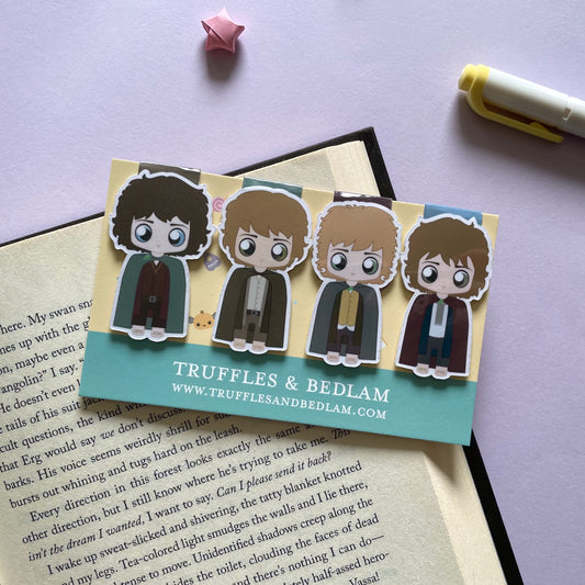 Lord of the Rings Hobbits Bookmark Set