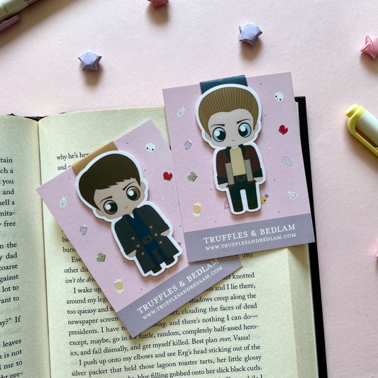 Torchwood Jack Harkness & Capt. John Hart Magnetic Bookmark Set