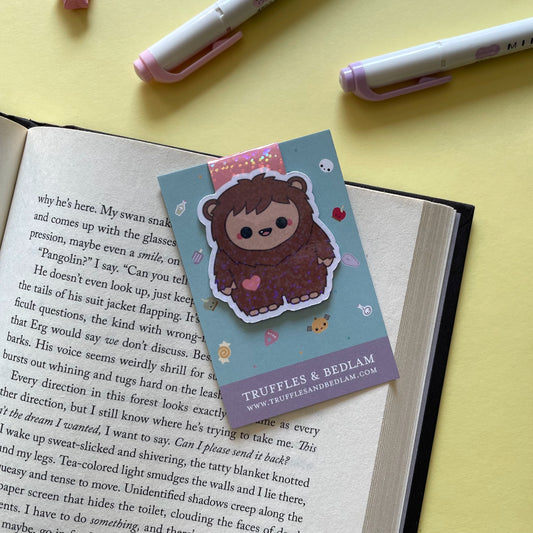 Little Bigfoot Magnetic Bookmark