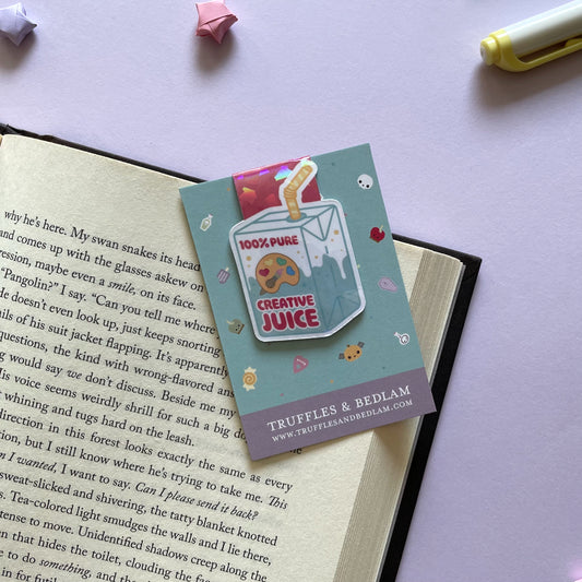 Pure Creative Juice: Artist's Edition Magnetic Bookmark