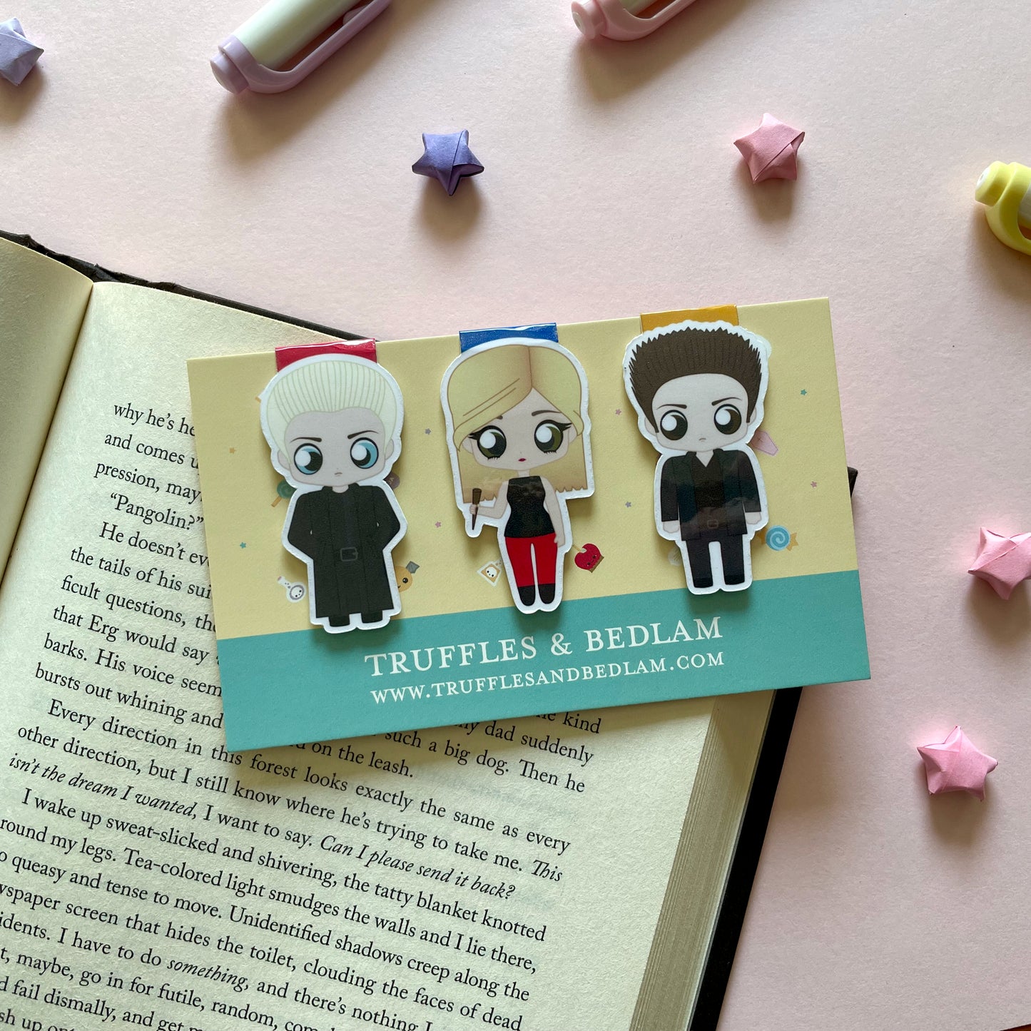 Buffy the Vampire Slayer Bookmark Trio - Buffy, Spike, and Angel - Comic Con Exclusive