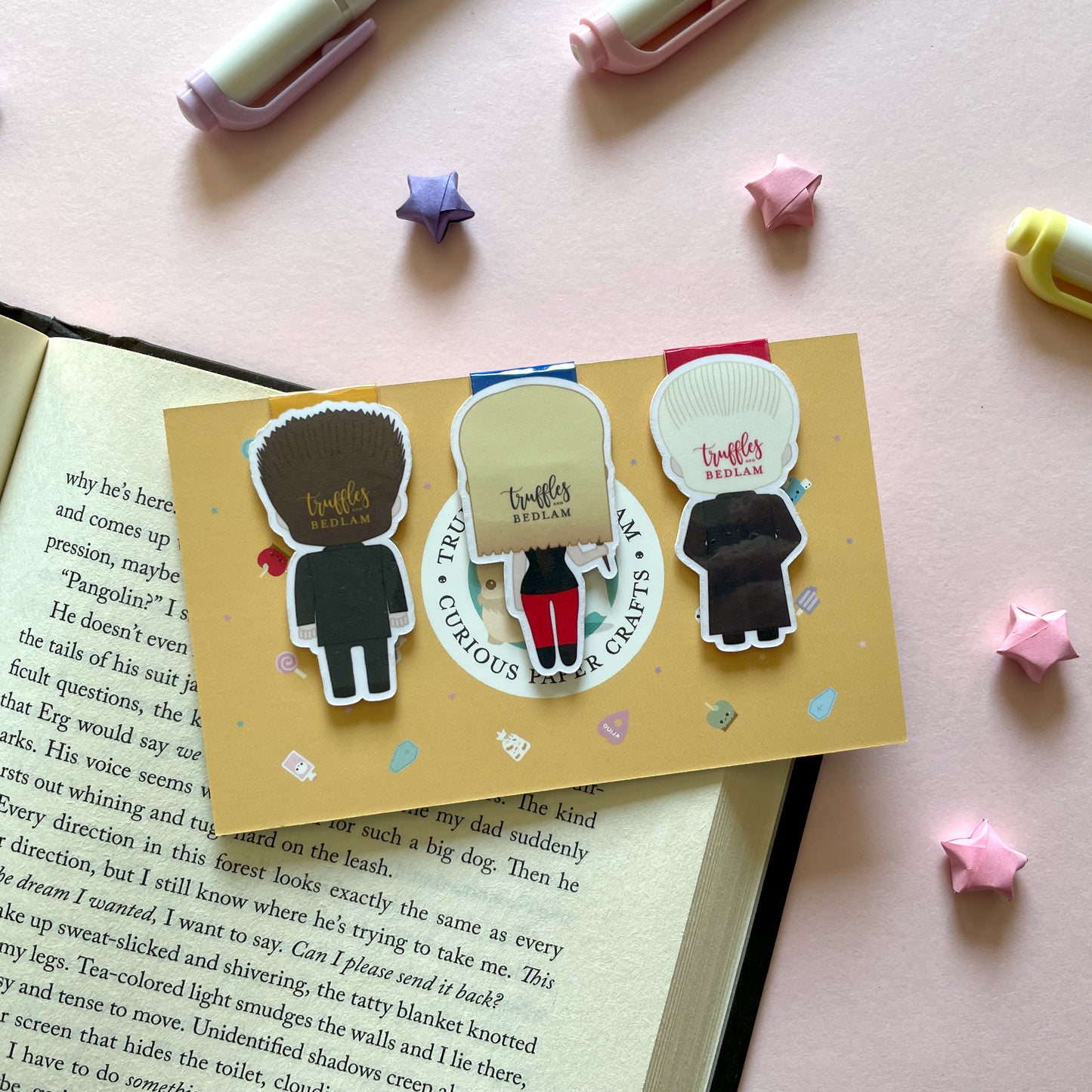 Buffy the Vampire Slayer Bookmark Trio - Buffy, Spike, and Angel - Comic Con Exclusive