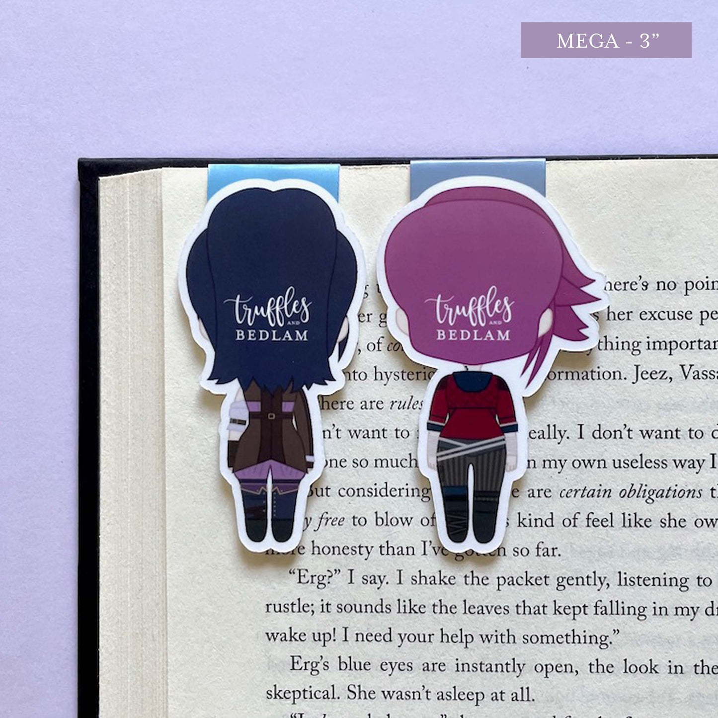 Caitlyn Kiramman & Vi "CaitVi" Magnetic Bookmark Set