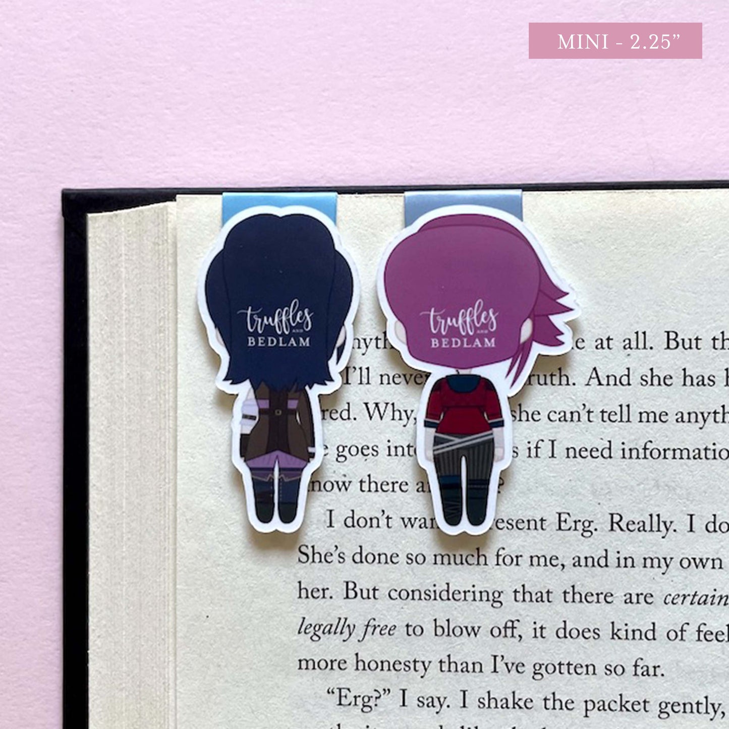 Caitlyn Kiramman & Vi "CaitVi" Magnetic Bookmark Set