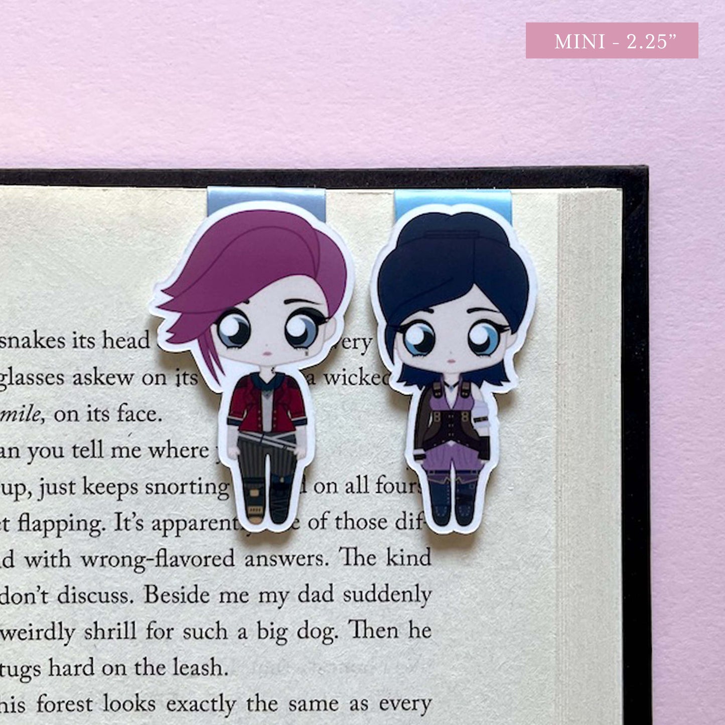 Caitlyn Kiramman & Vi "CaitVi" Magnetic Bookmark Set