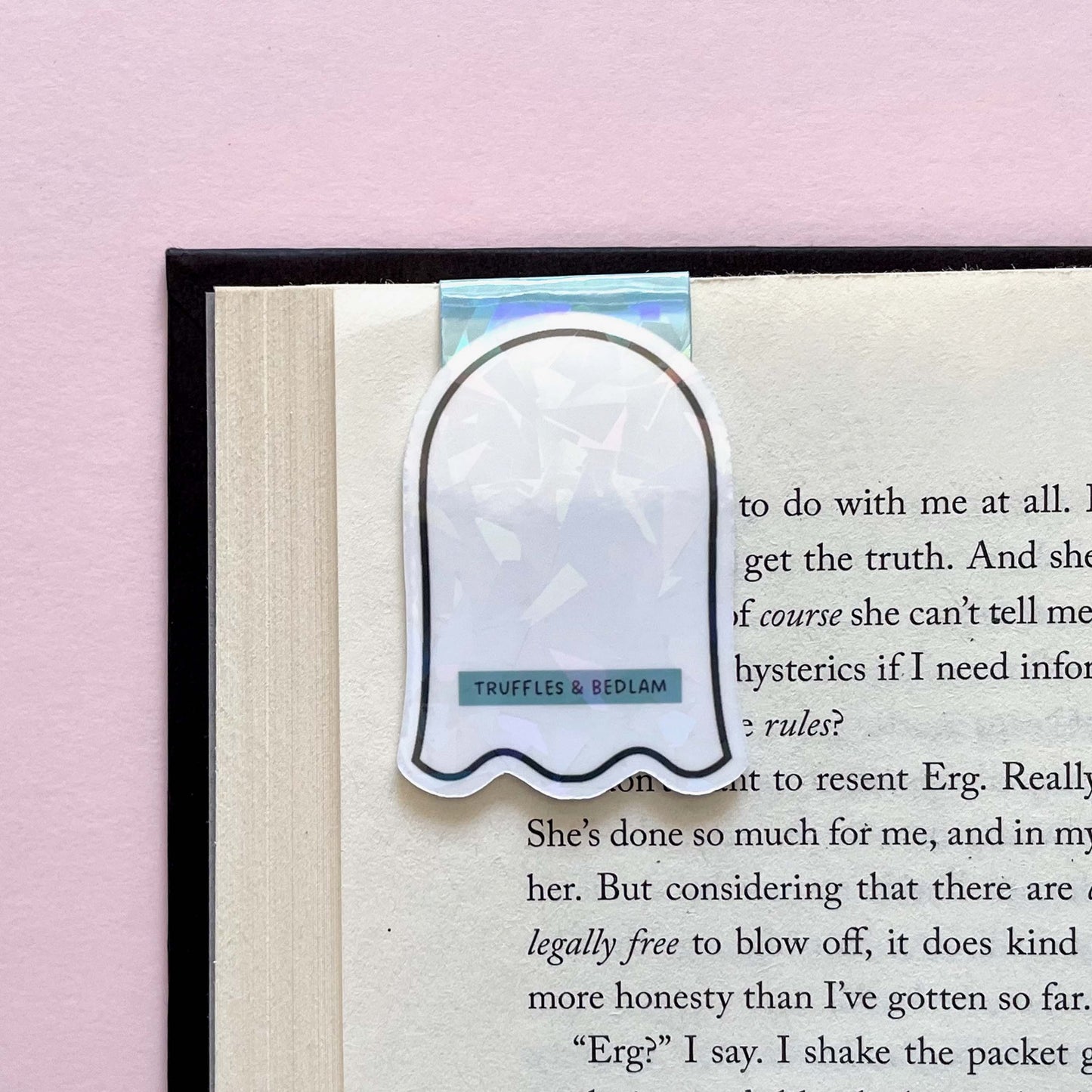 Little Ghosts "Bookish Bedlam" Magnetic Bookmark