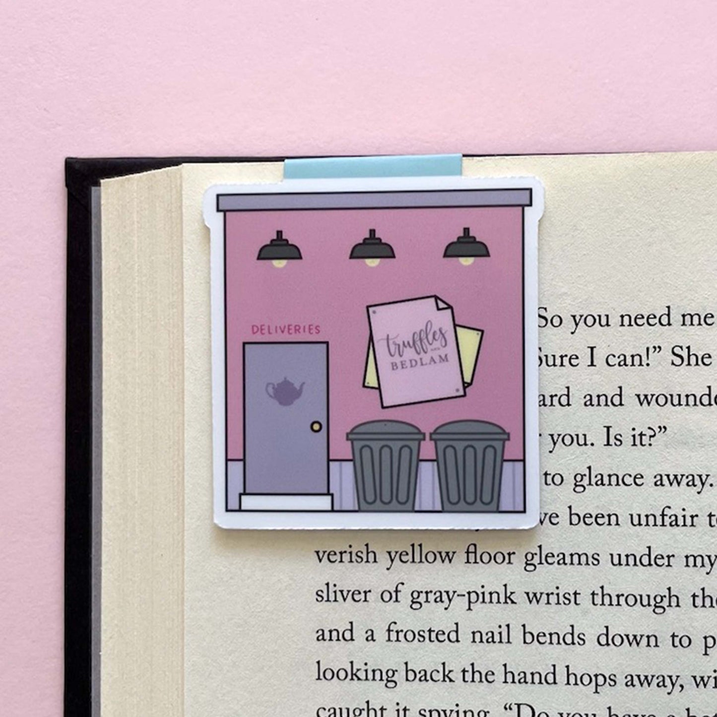 Tea Shop Magnetic Bookmark, from Little Shops Vol. I