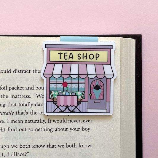 Tea Shop Magnetic Bookmark, from Little Shops Vol. I