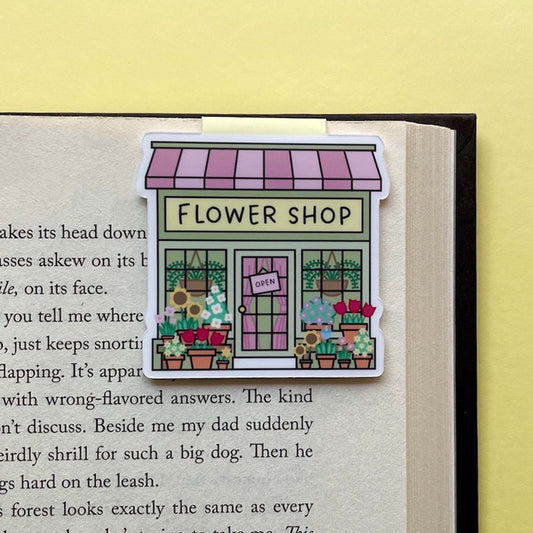 Flower Shop Magnetic Bookmark, from Little Shops Vol. II