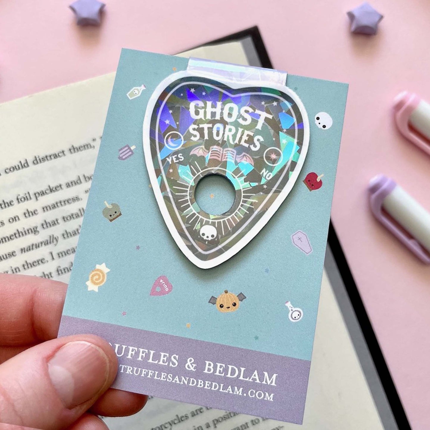 Ghost Stories Magnetic Bookmark - Ouija Planchette