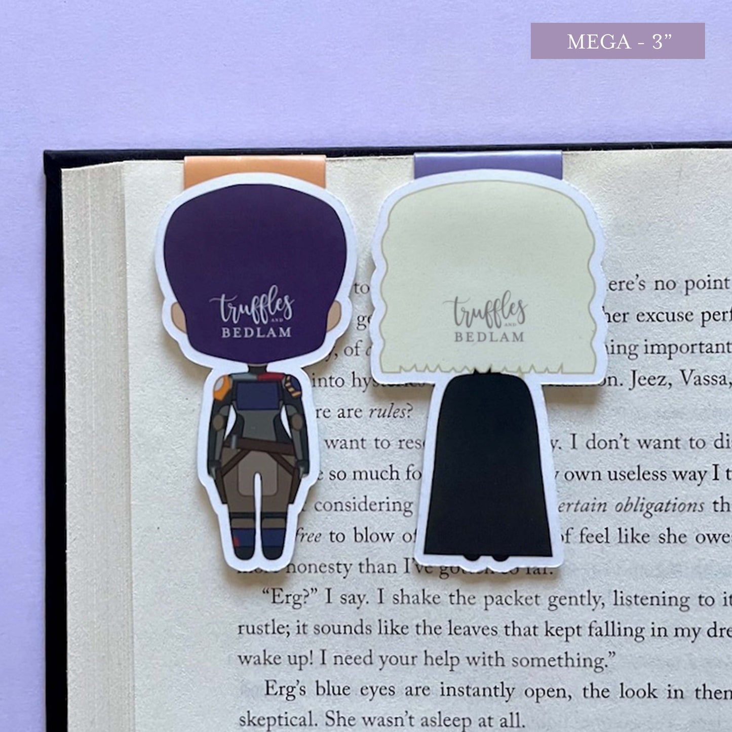 Shin Hati and Sabine Wren "Wolfren" Magnetic Bookmark Set