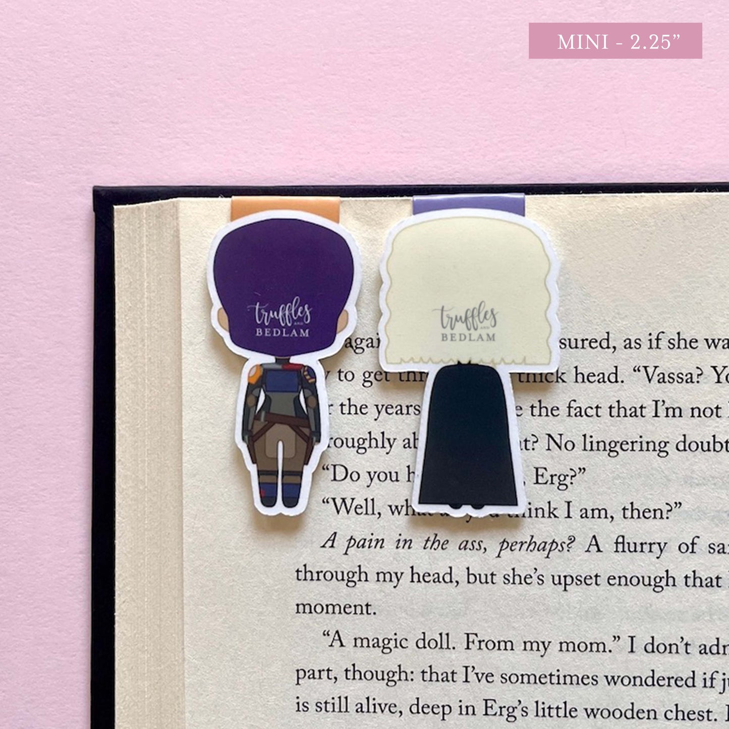 Shin Hati and Sabine Wren "Wolfren" Magnetic Bookmark Set