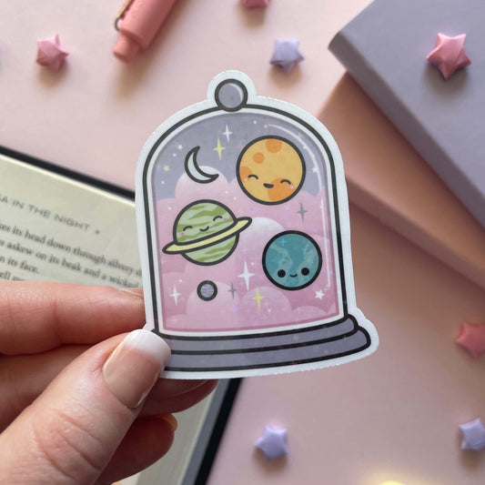 Little Galaxy Curiosities Shop - 3" Vinyl Sticker