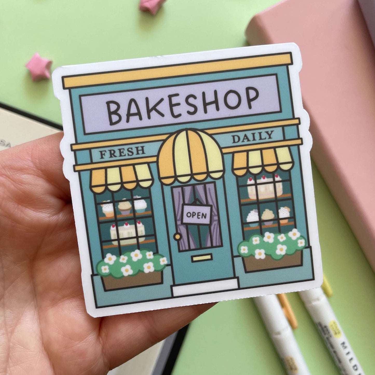 Little Shops Vol. I - Bakery 3" Vinyl Sticker