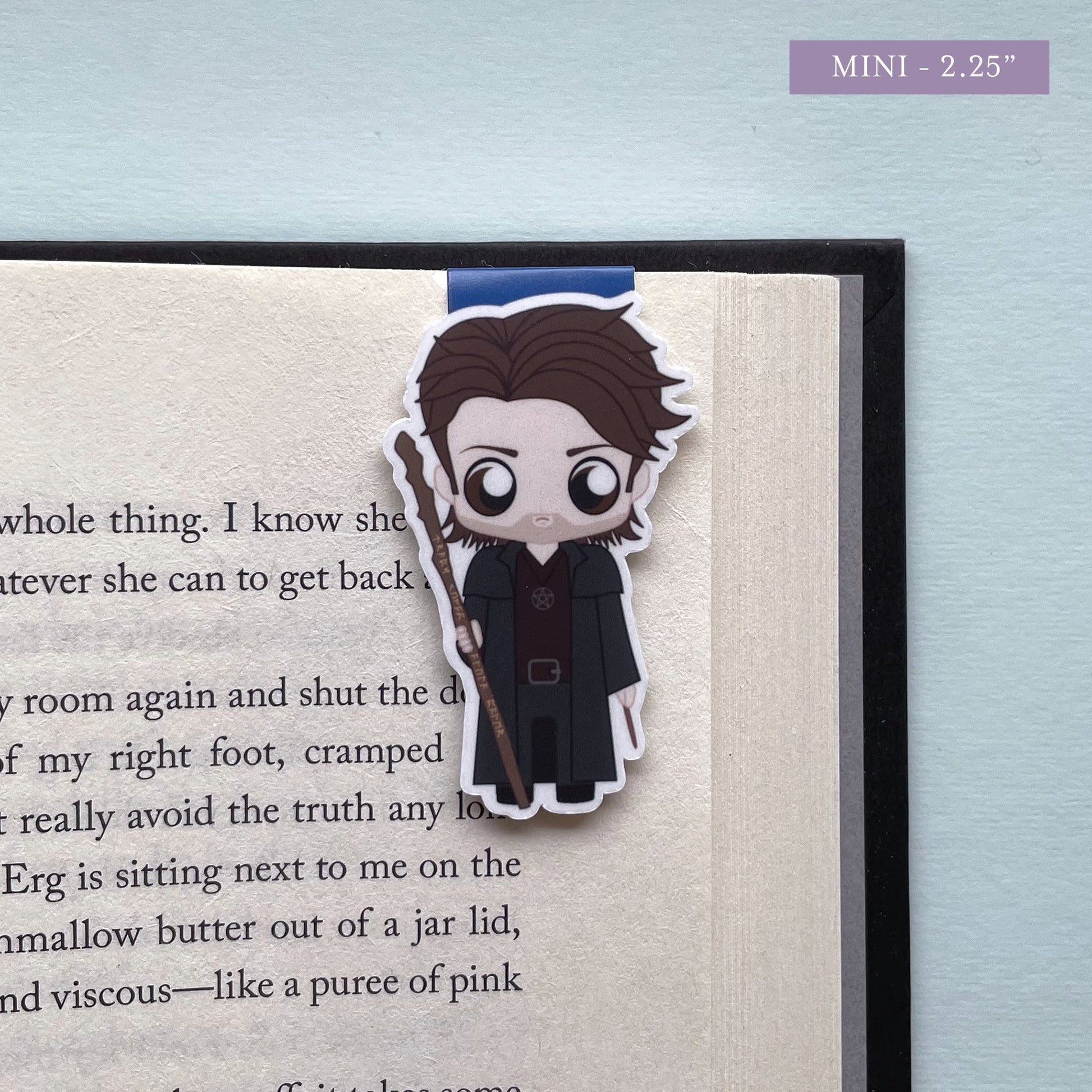 Harry Dresden and Bob the Soul Magnetic Bookmarks