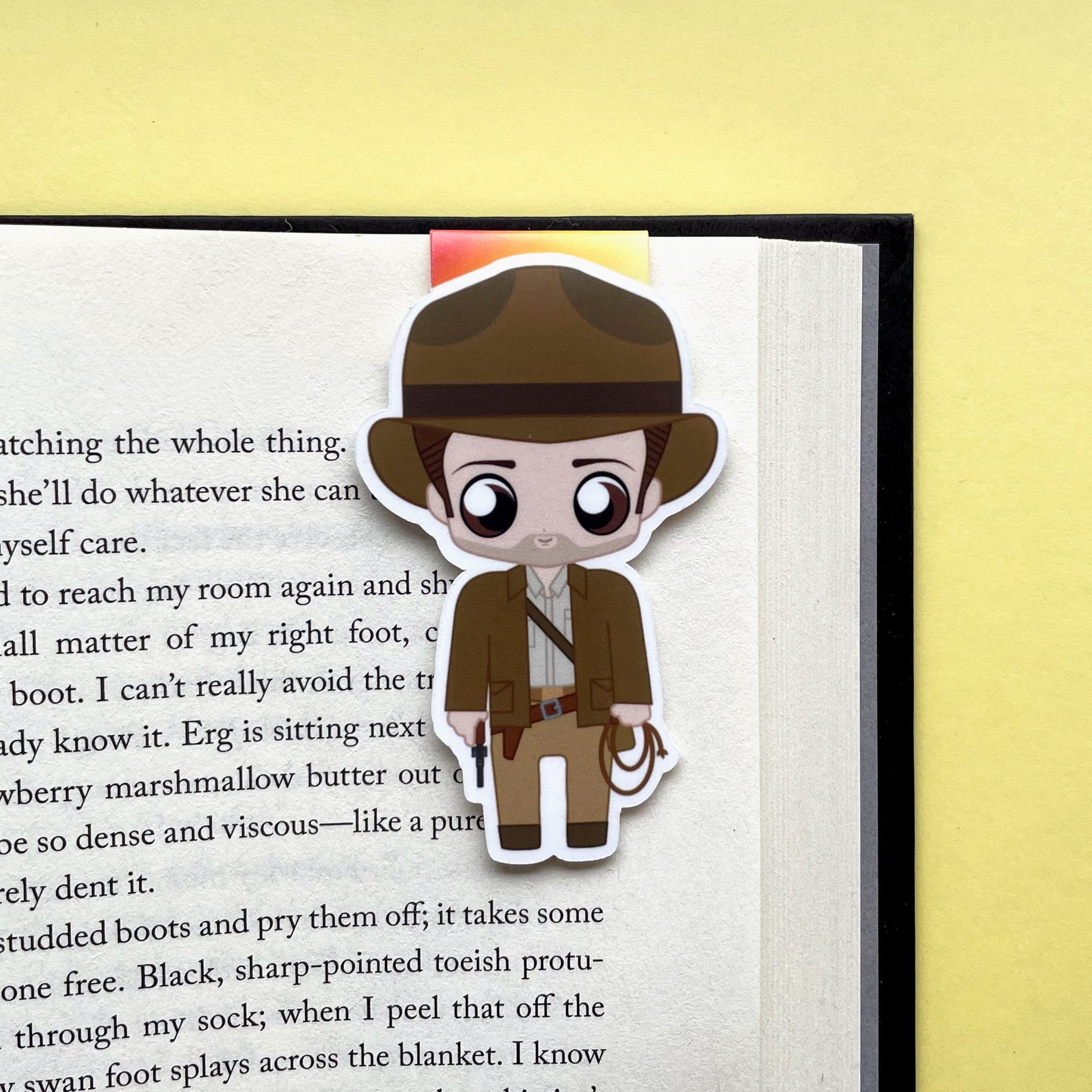 Indiana Jones Magnetic Bookmark