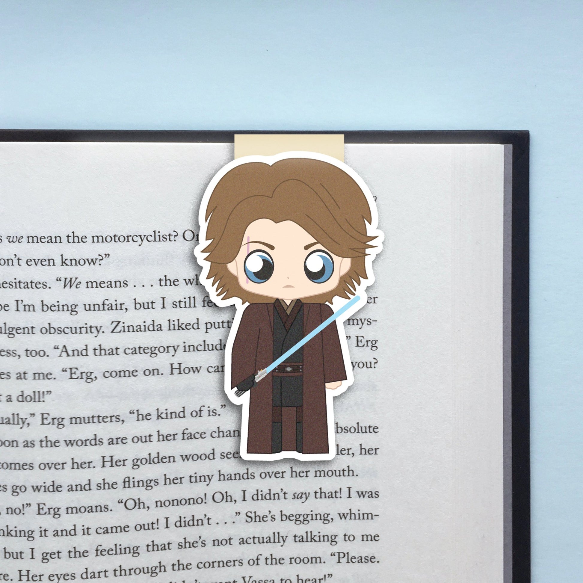 Space Wizards "Anakin Skywalker" in Jedi Robes Magnetic Bookmark