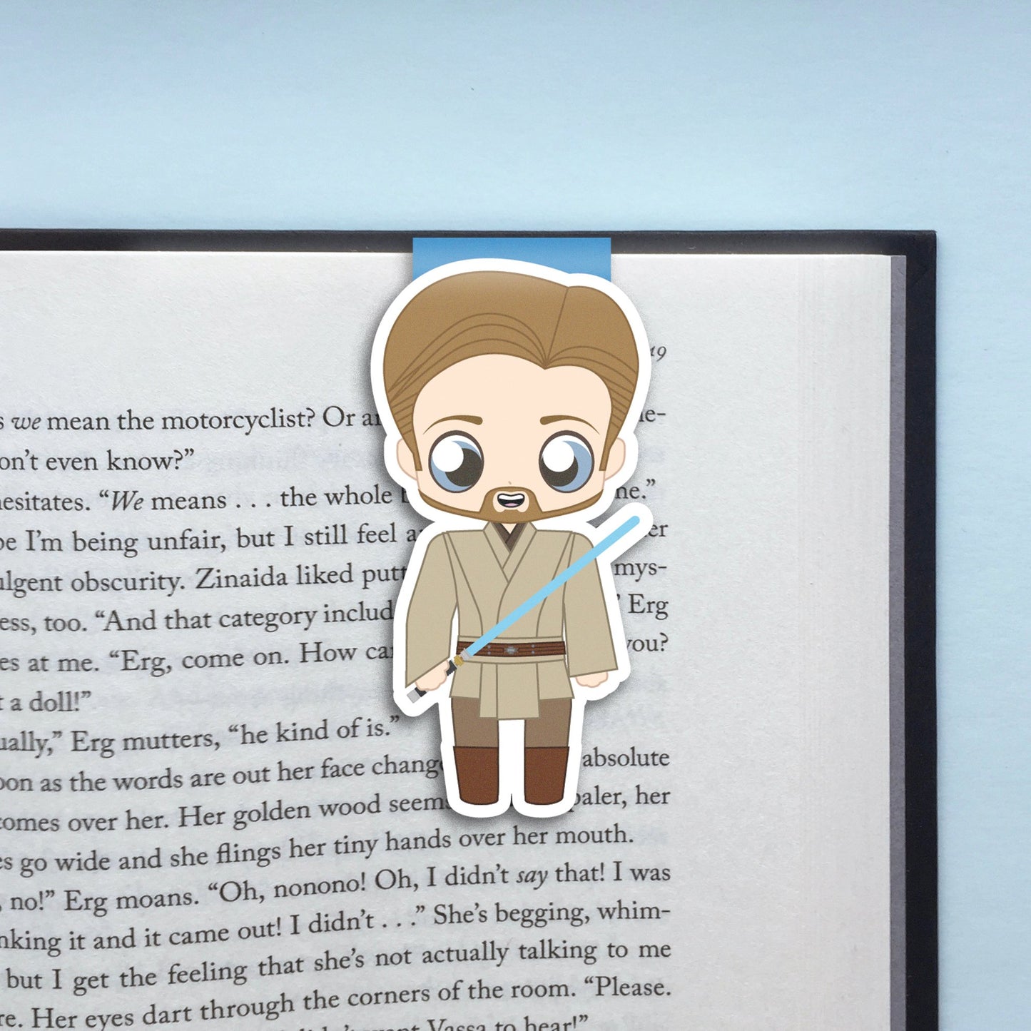Magnetisches Lesezeichen "Obi-Wan Kenobi" von Space Wizards