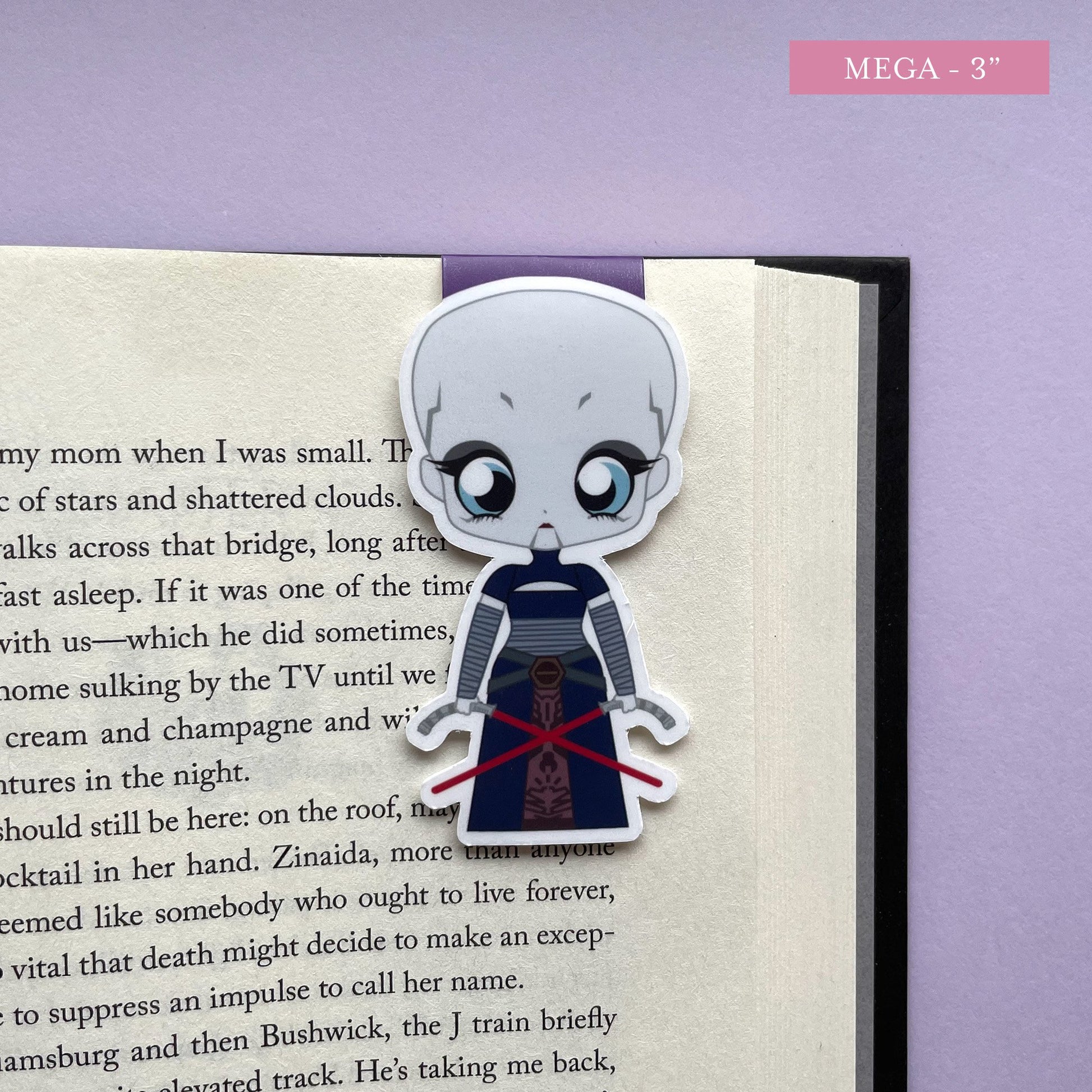 Asajj Ventress Magnetic Bookmark - Star Wars: The Clone Wars