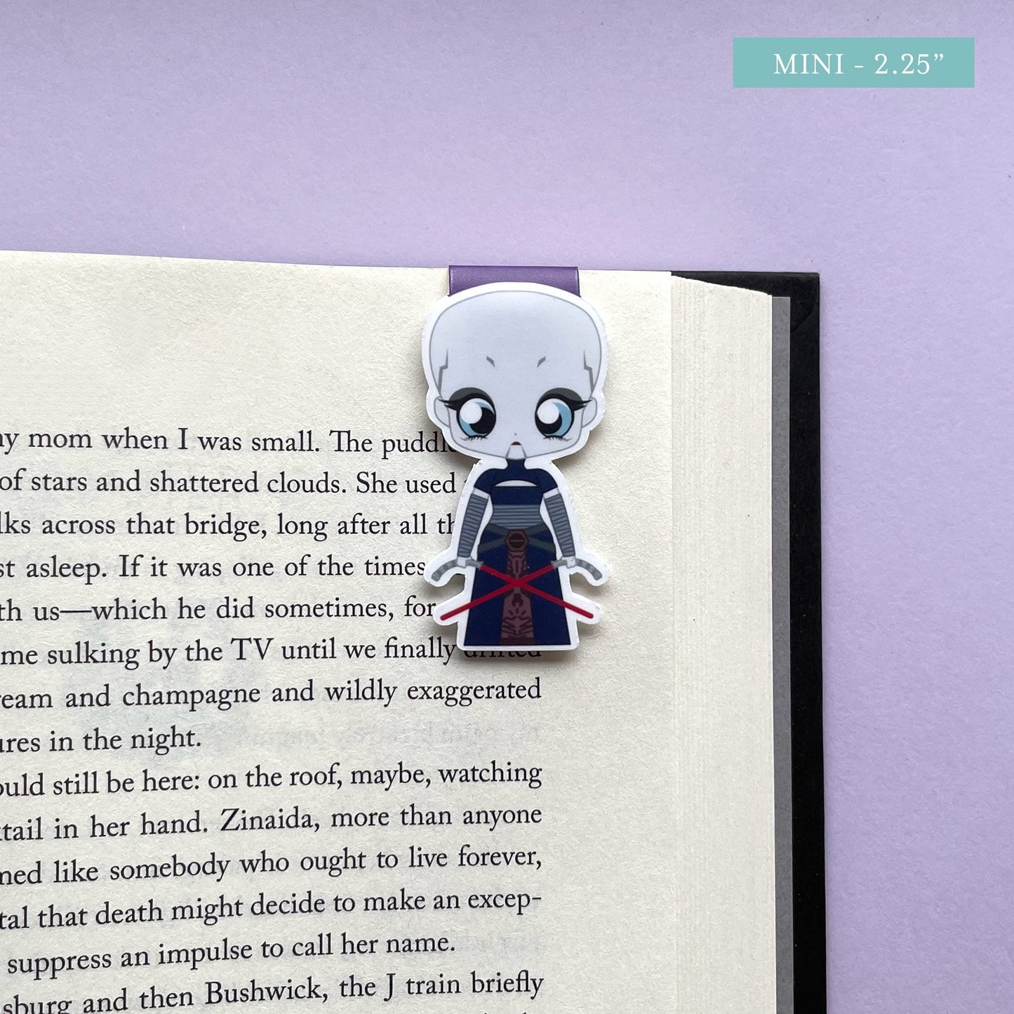 Asajj Ventress Magnetic Bookmark - Star Wars: The Clone Wars