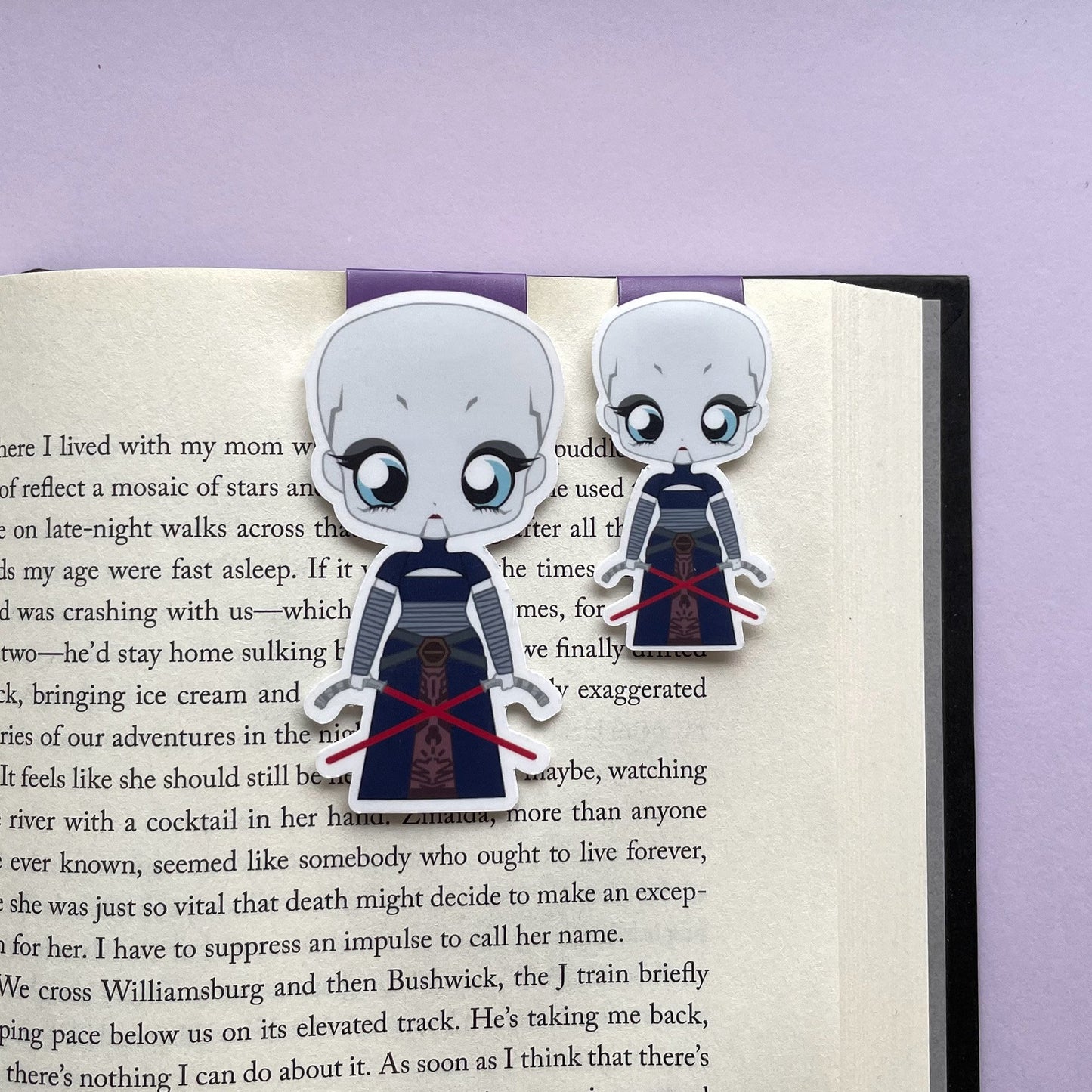 Asajj Ventress Magnetic Bookmark - Star Wars: The Clone Wars