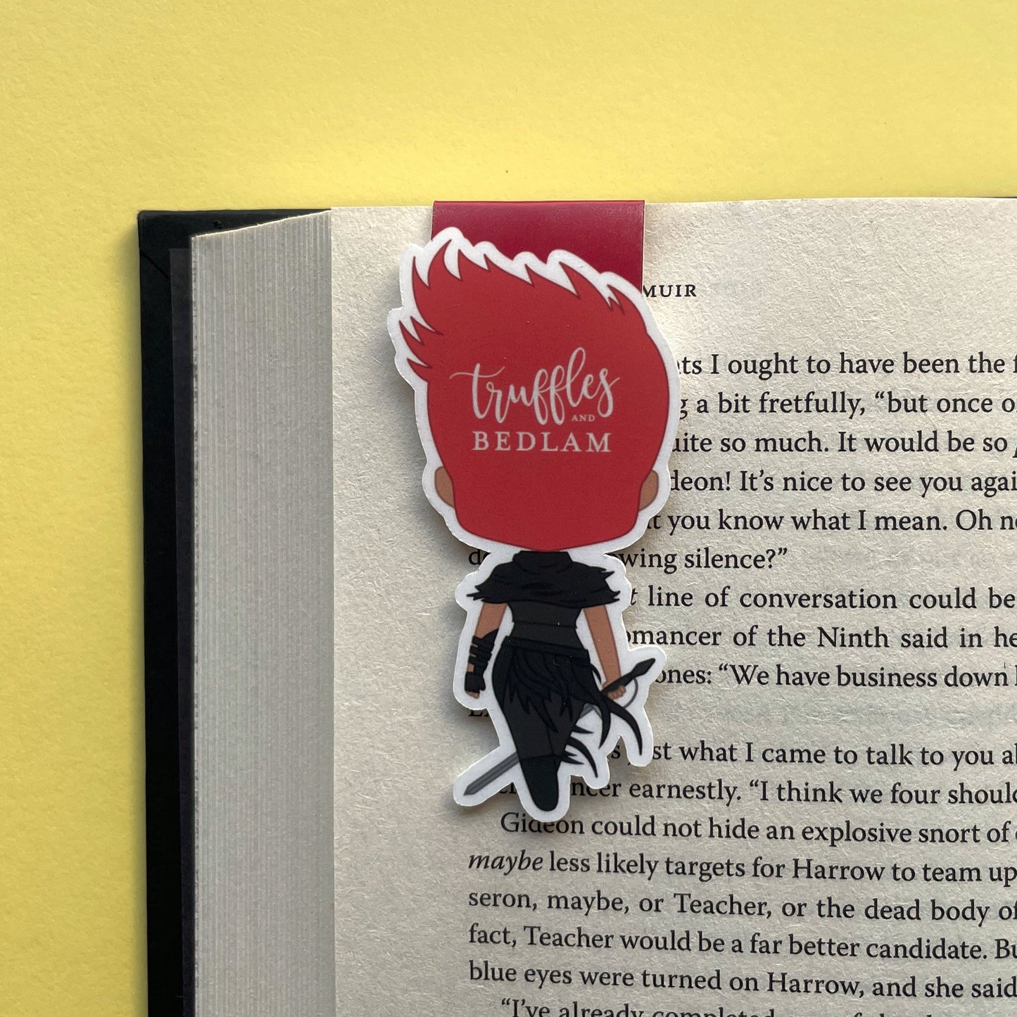 The Locked Tomb "Gideon" Magnetic Bookmark