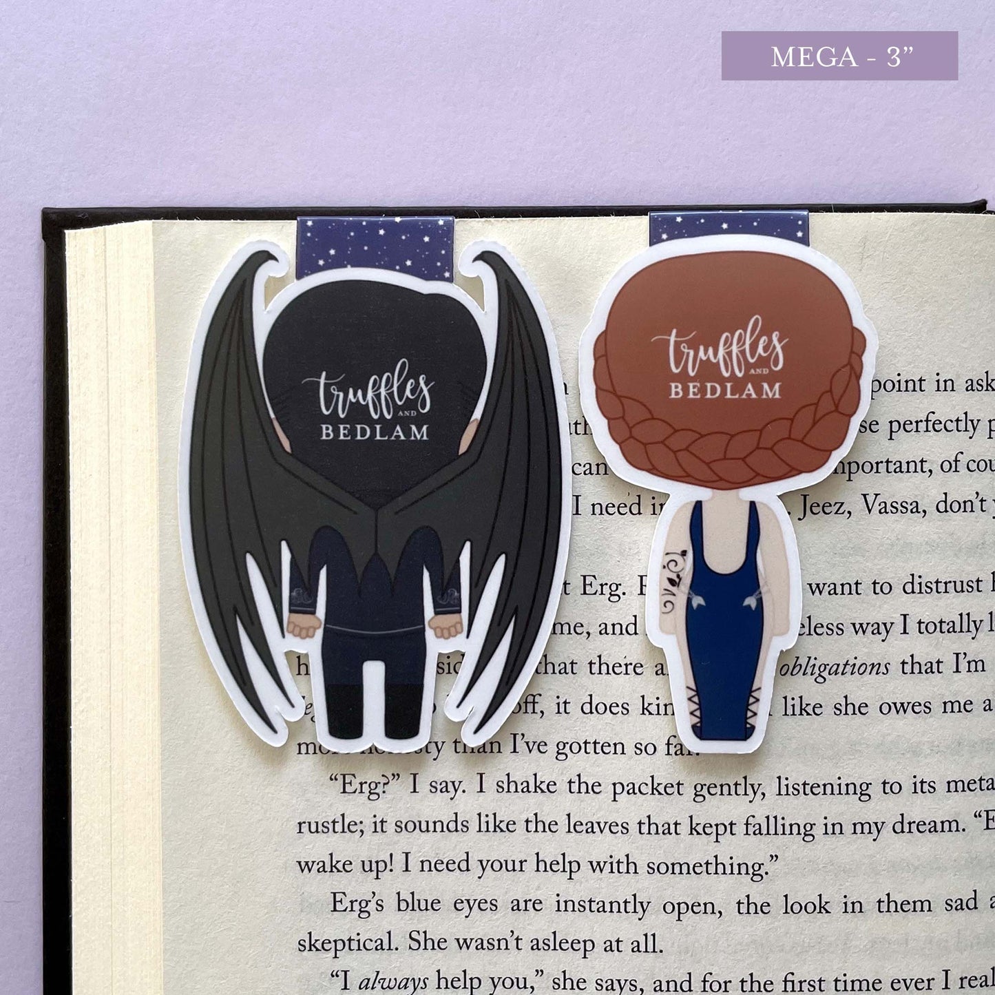 Feyre & Rhysand "Feysand" Limited Edition Magnetic Bookmarks