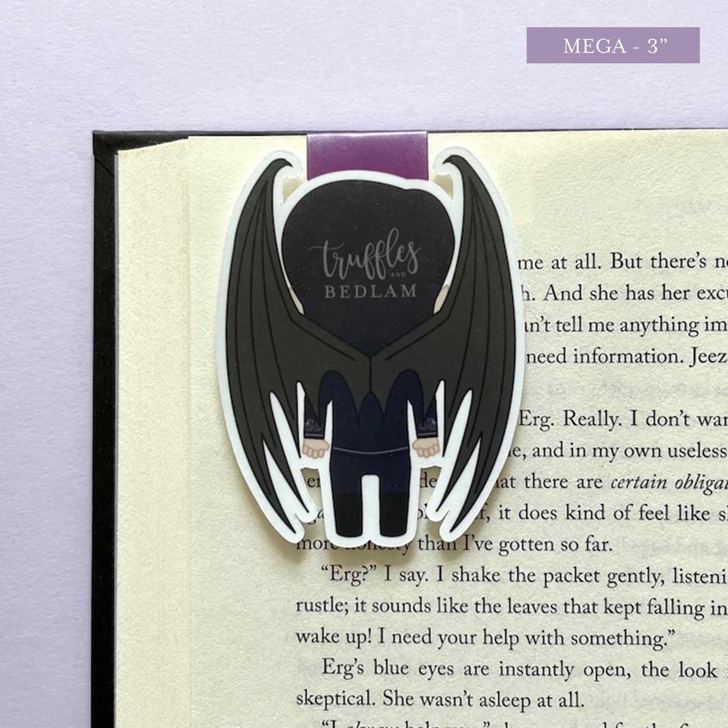 Bat Boys Rhysand Magnetic Bookmark, inspired by ACOTAR