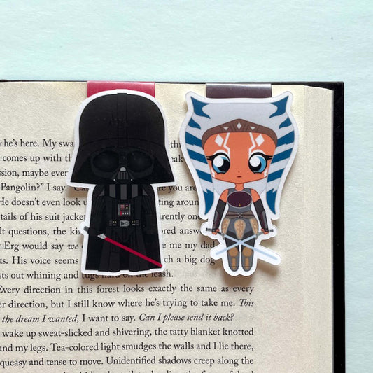 Vader & Ahsoka Magnetic Bookmark Set