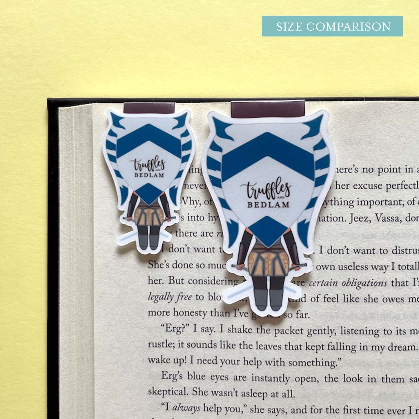 Vader & Ahsoka Magnetic Bookmark Set