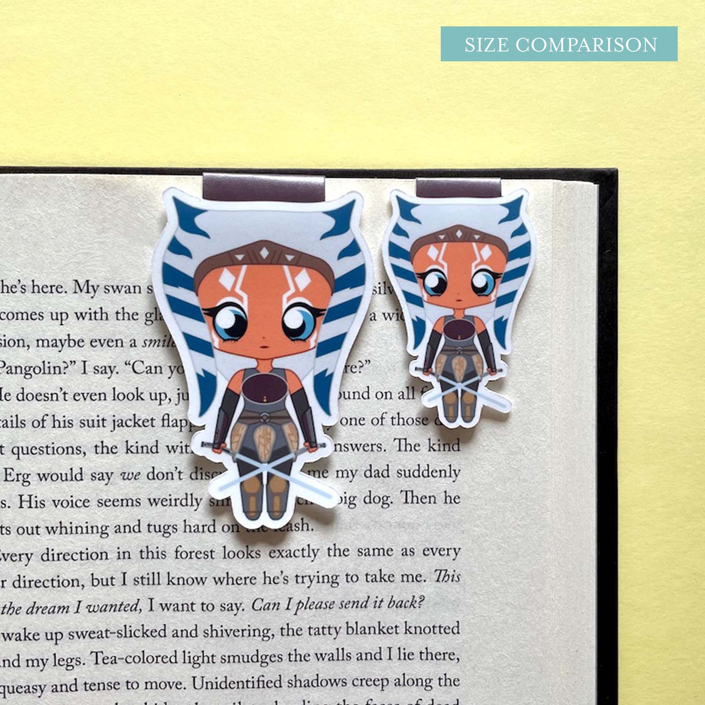 Vader & Ahsoka Magnetic Bookmark Set