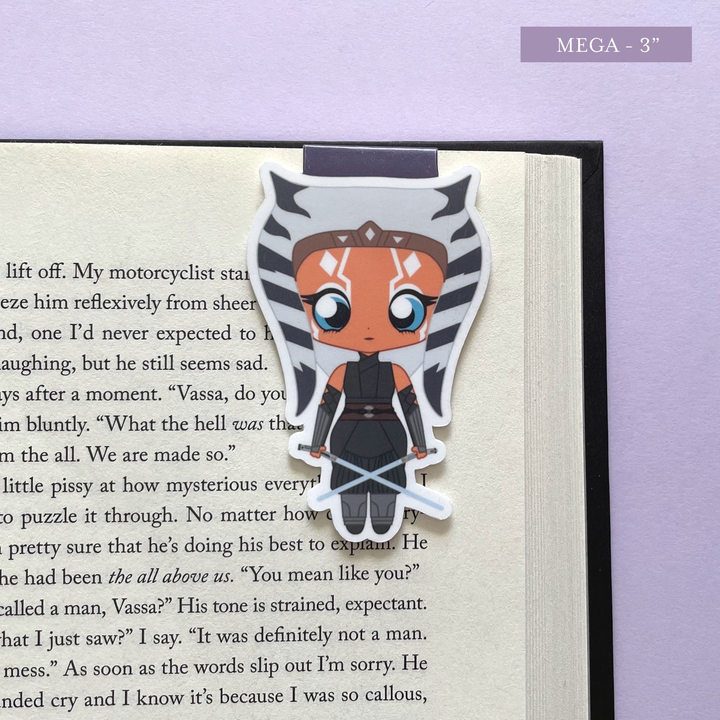 Space Wizards Ahsoka "The Jedi" Magnetic Bookmark