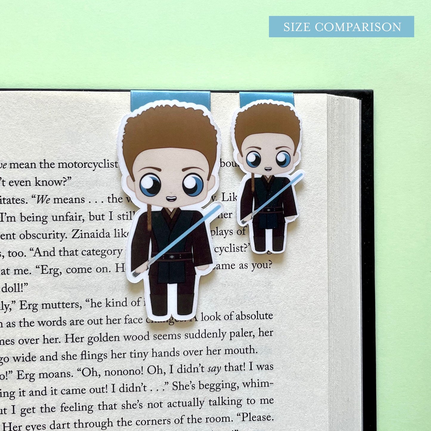 Space Wizards "Padme & Anakin Picnic" Magnetic Bookmark Set
