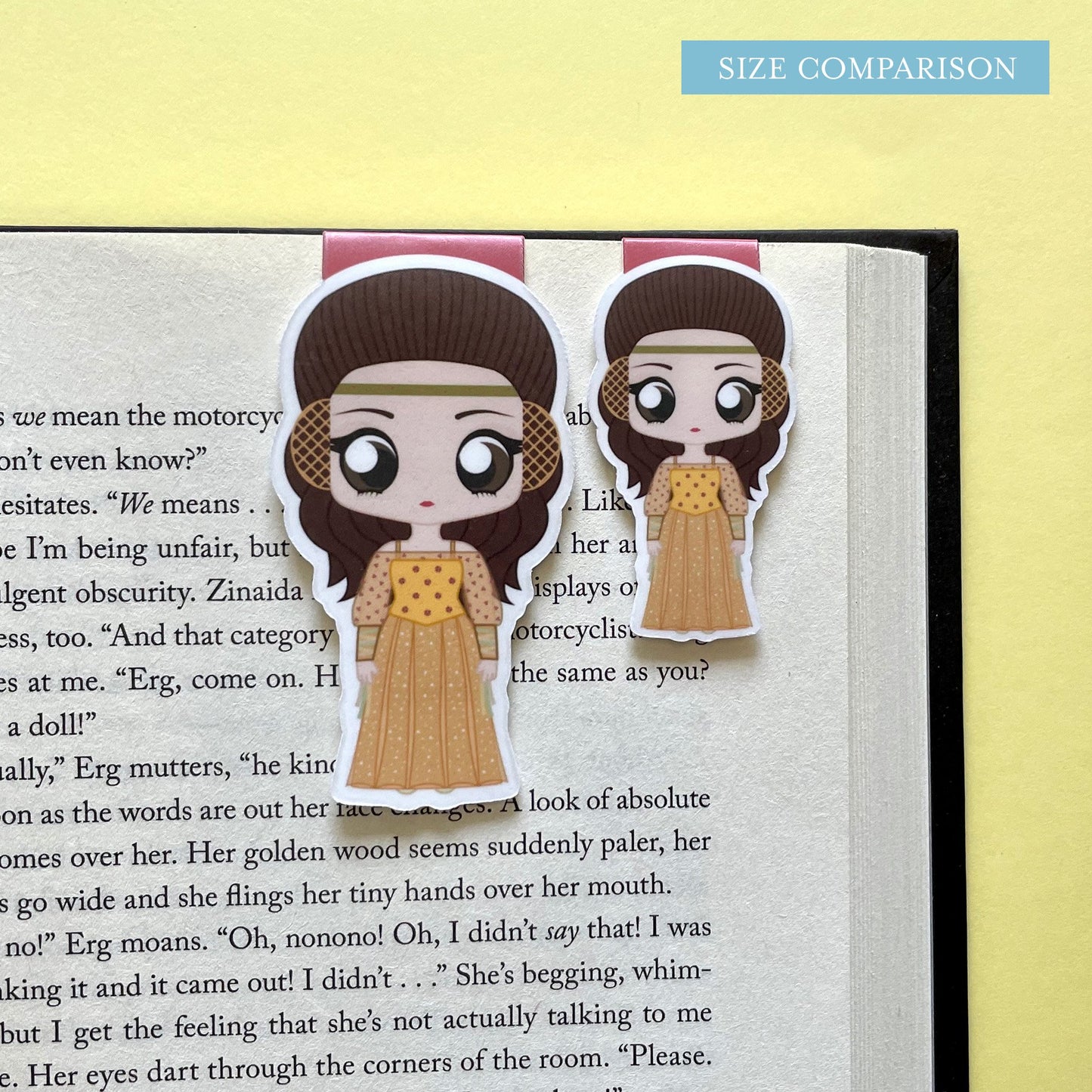 Space Wizards "Padme & Anakin Picnic" Magnetic Bookmark Set